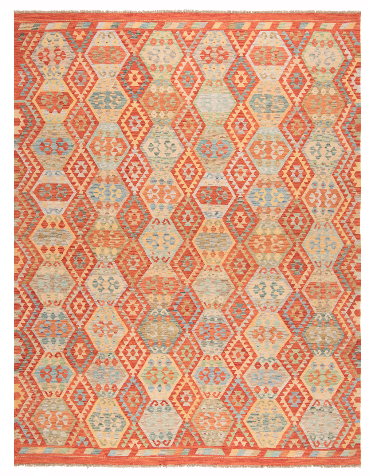 Kilim afgano | 400 x 307 cm