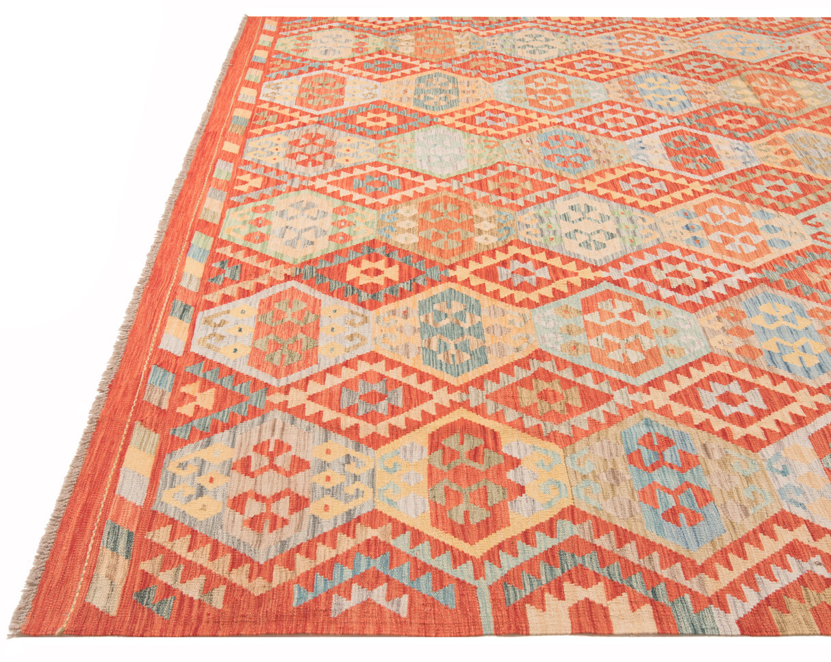 Kilim afgano | 400 x 307 cm