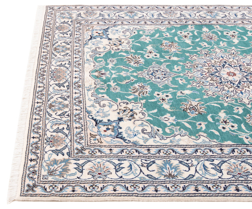 Alfombra persa Nain | 208 x 148 cm