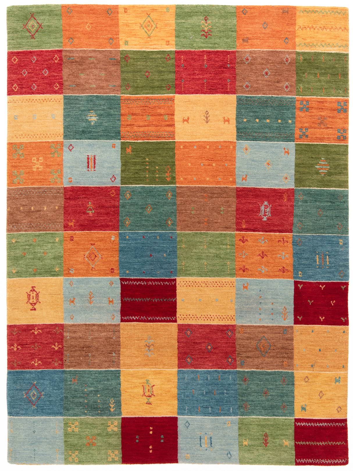 Alfombra persa Gabbeh | 198 x 148 cm