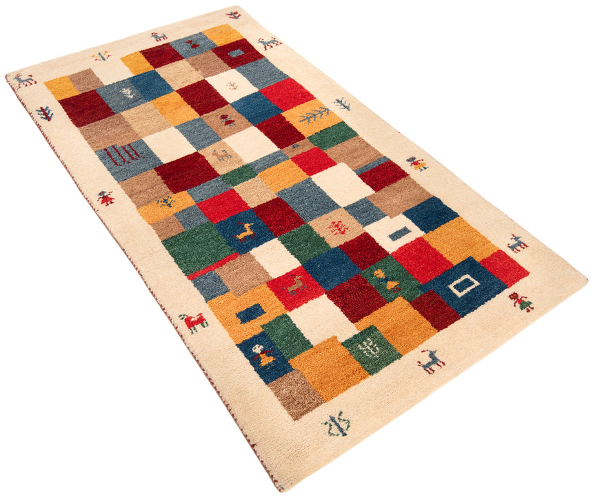 Alfombra persa Gabbeh | 165 x 90 cm