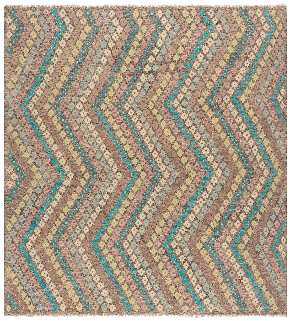 kilim afegão | 231x239cm