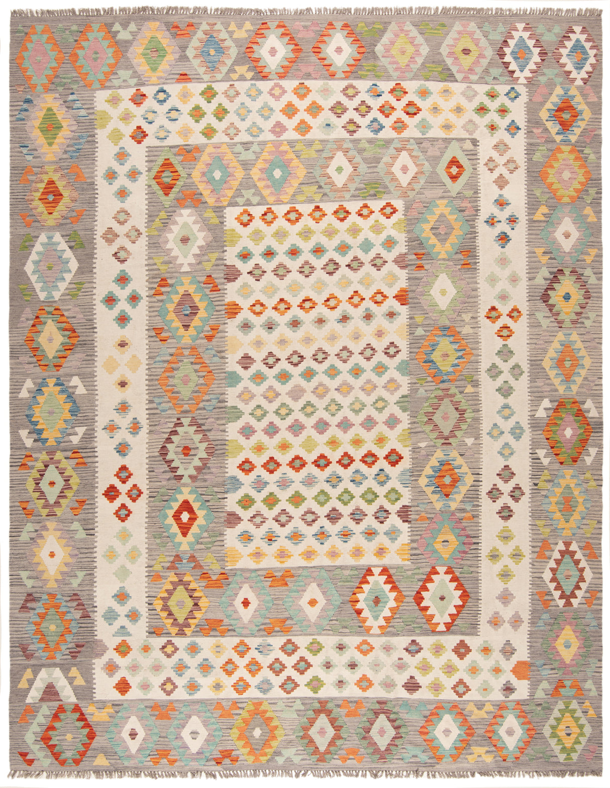 Kilim afgano | 400 x 302 cm