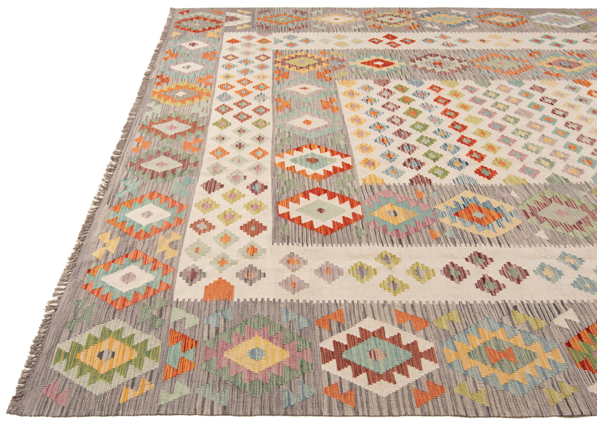 Kilim afgano | 400 x 302 cm