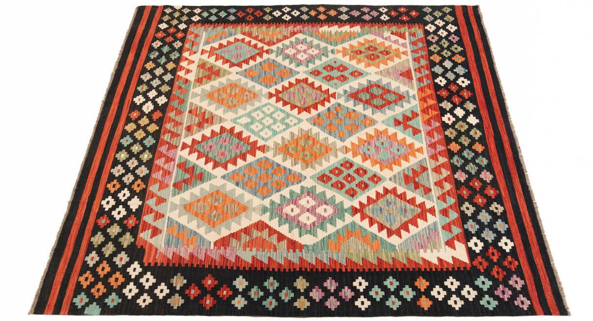 Kilim afgano | 194 x 196 cm