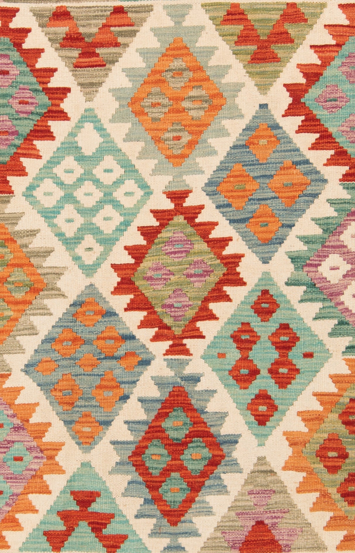 Kilim afegão | 194x196cm