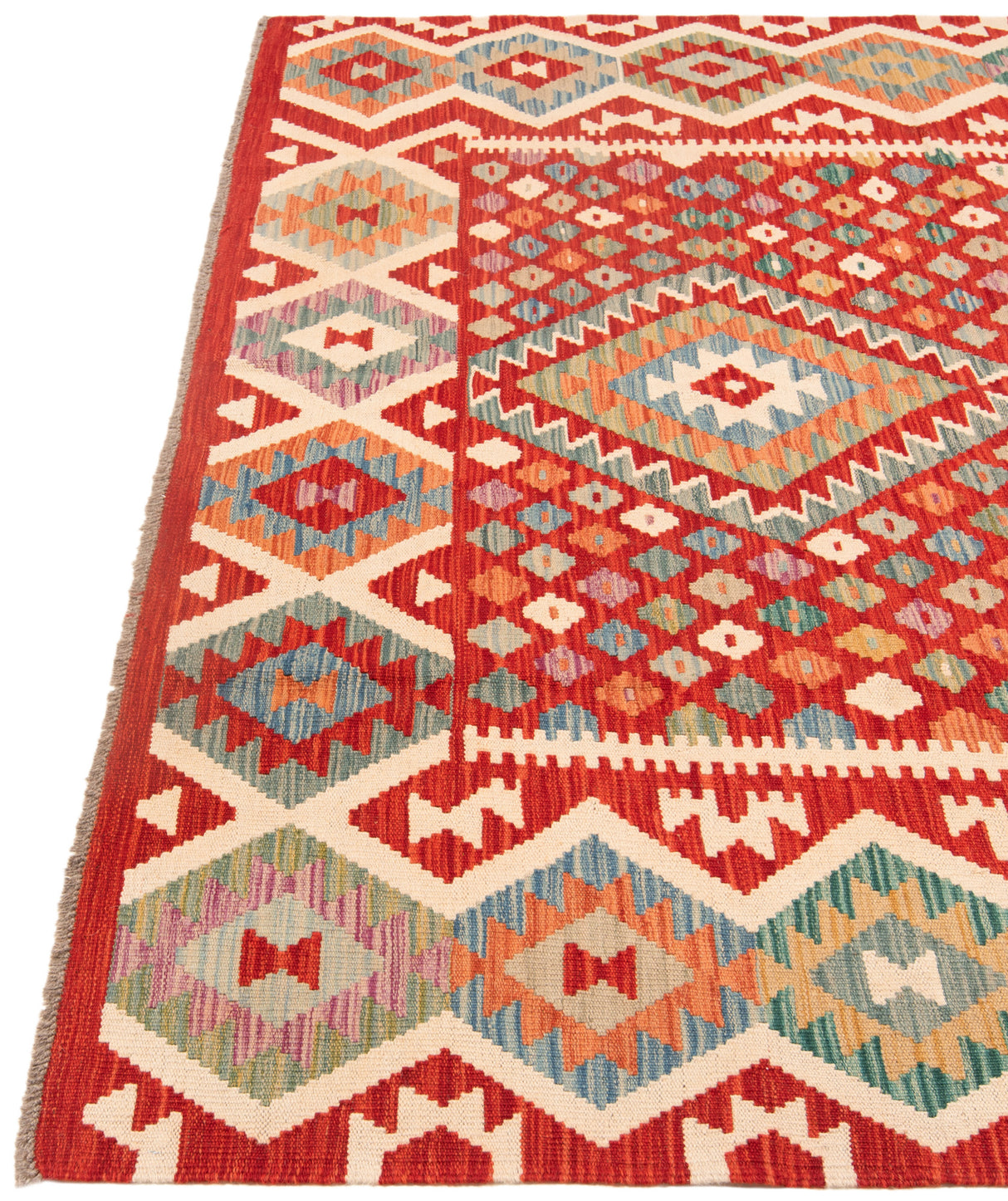 Kilim afgano | 202 x 202 cm