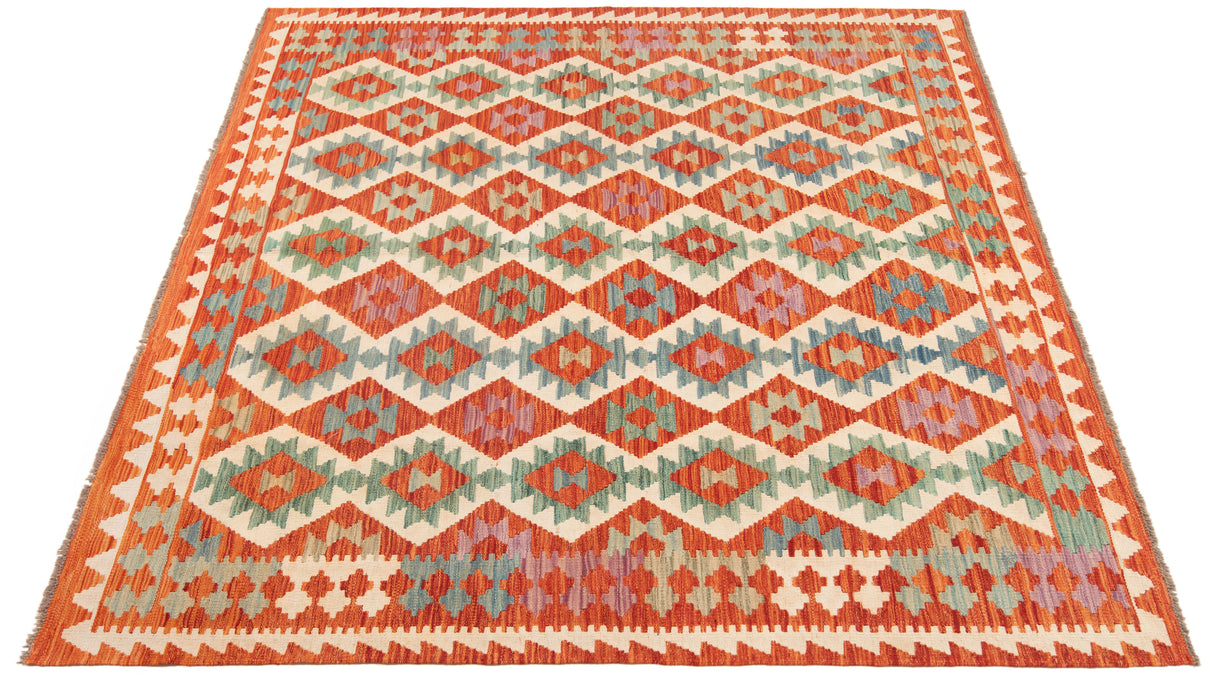 Kilim afegão | 200x200cm