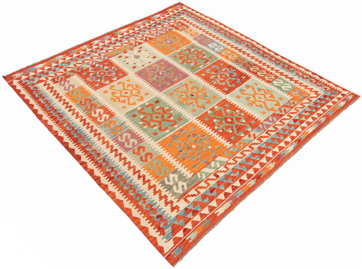 Kilim afgano | 206 x 202 cm