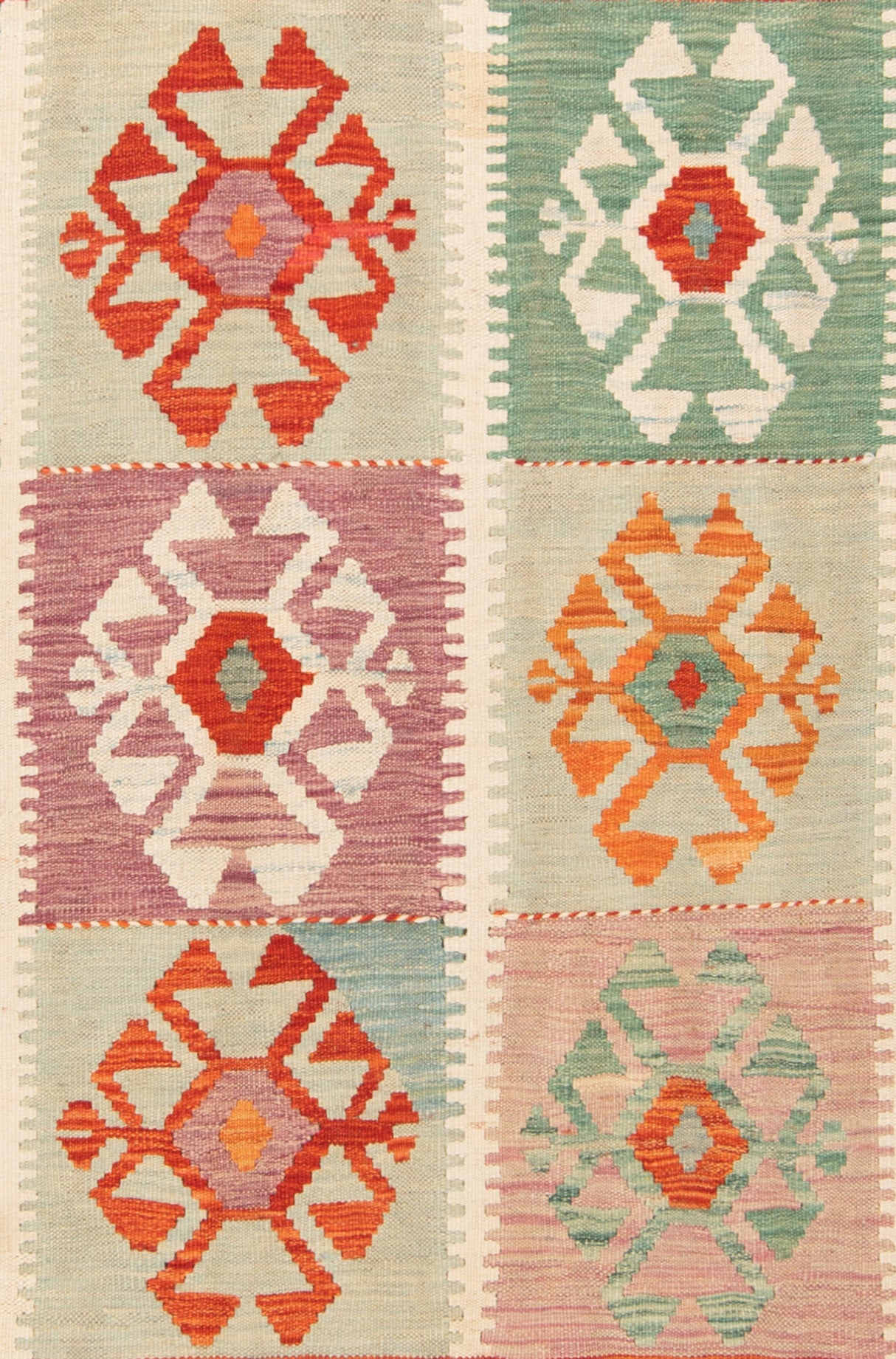 Kilim afgano | 203 x 205 cm