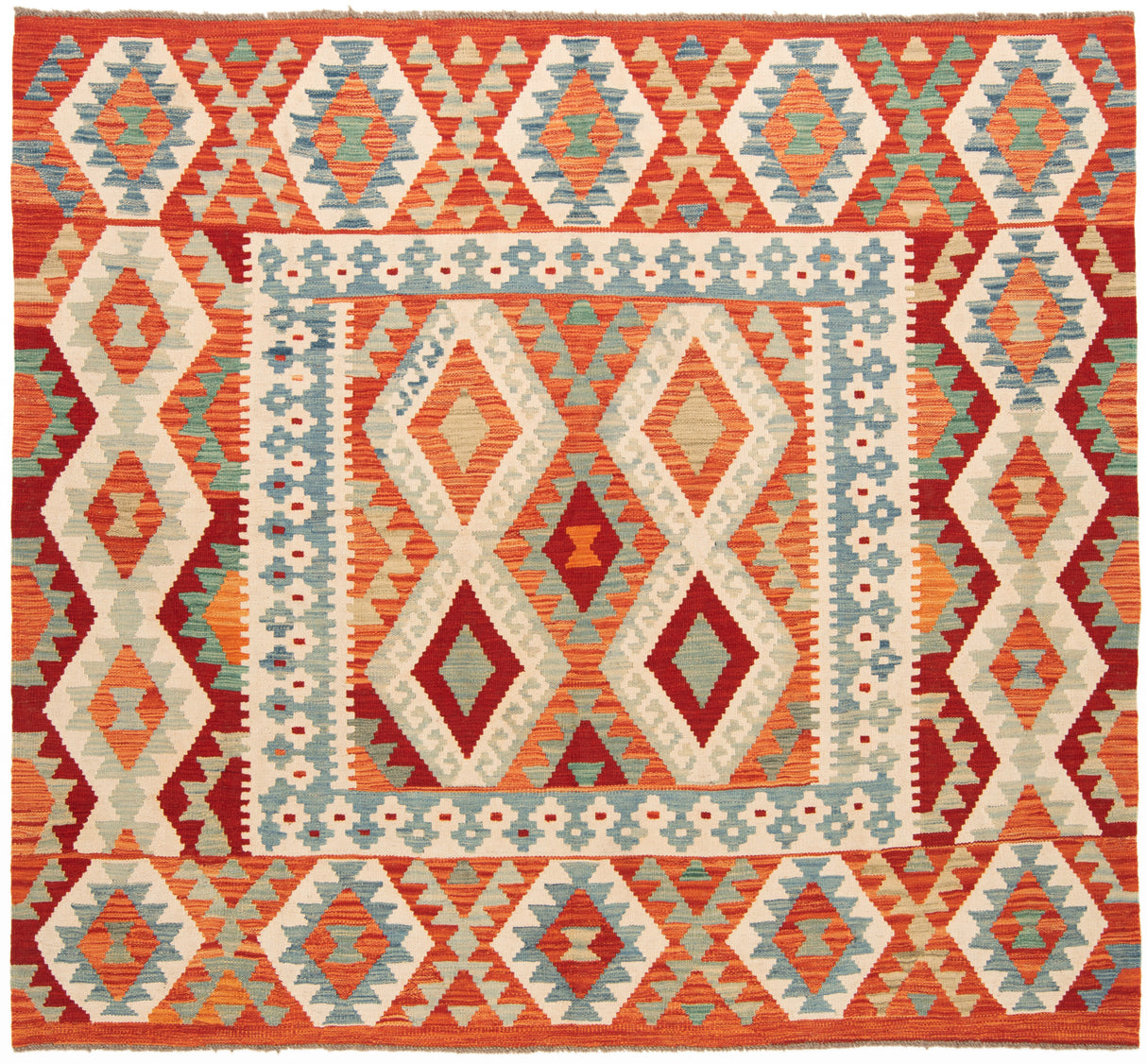 Kilim afegão | 186x205cm