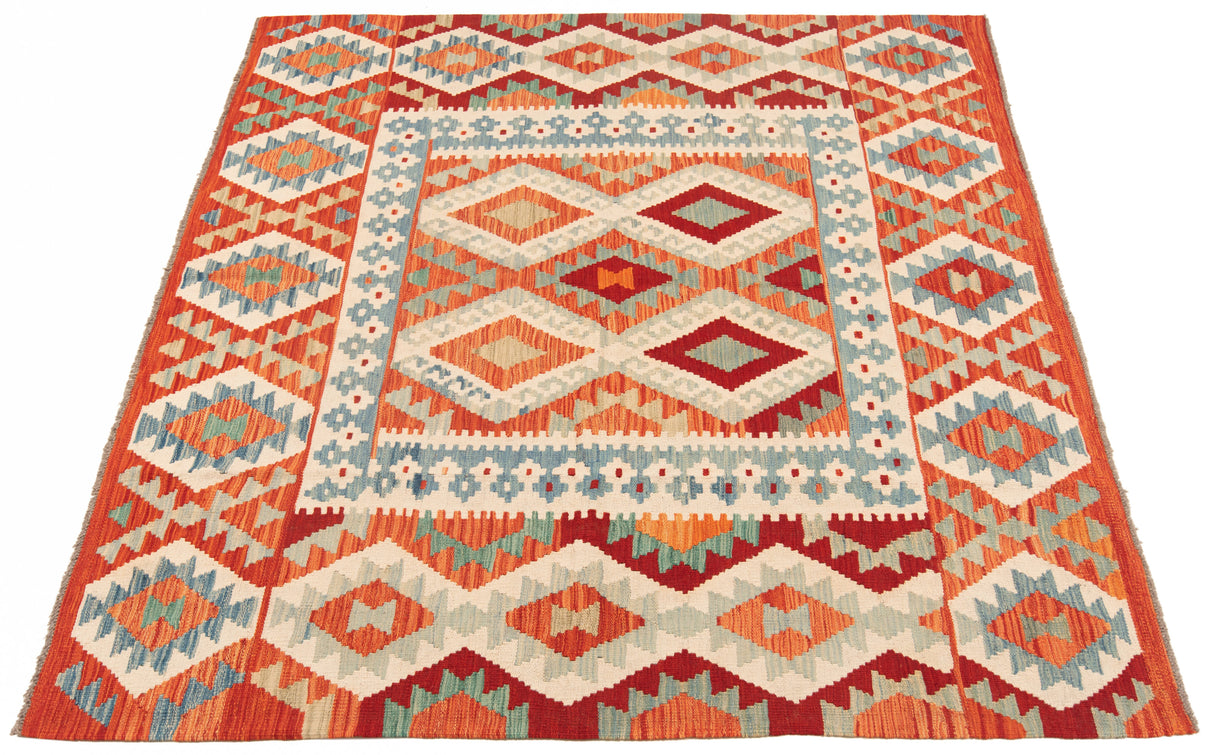 Kilim afegão | 186x205cm