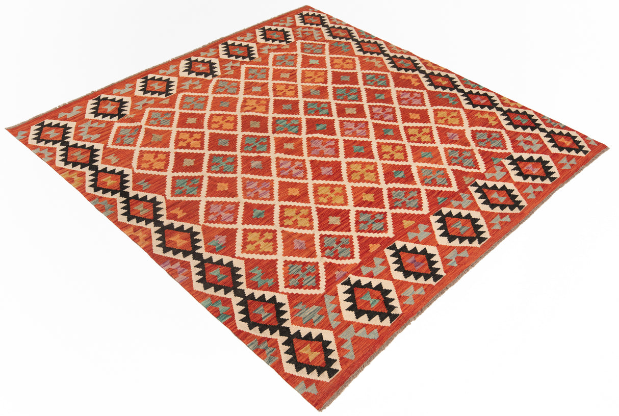 Kilim afgano | 206 x 200 cm