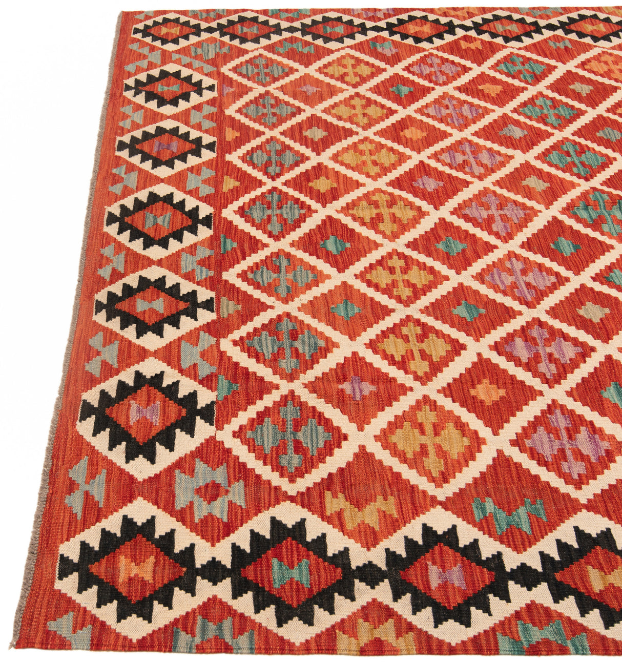 Kilim afgano | 206 x 200 cm