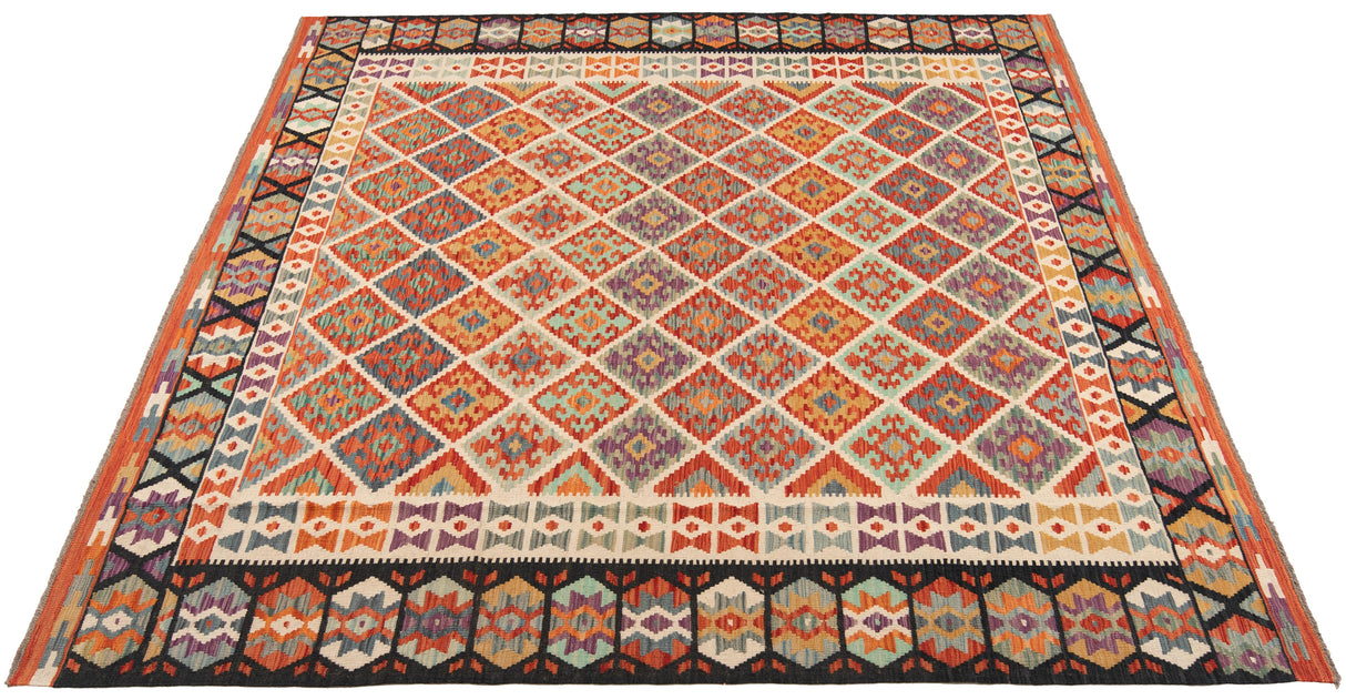 Kilim afgano | 257 x 265 cm