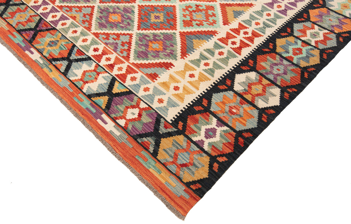 Kilim afgano | 257 x 265 cm