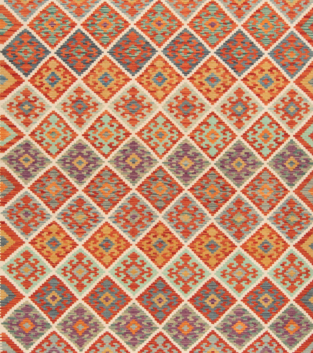 Kilim afgano | 257 x 265 cm