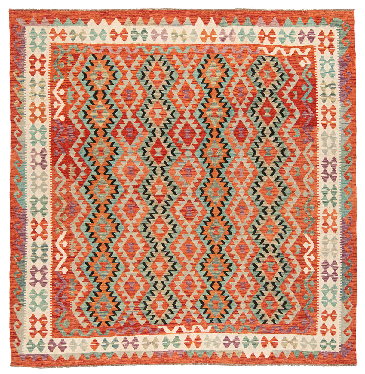 Kilim afgano | 246 x 240 cm