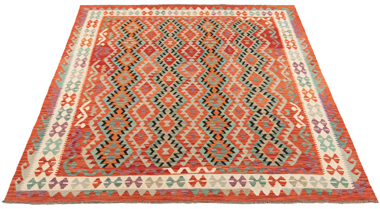 Kilim afgano | 246 x 240 cm