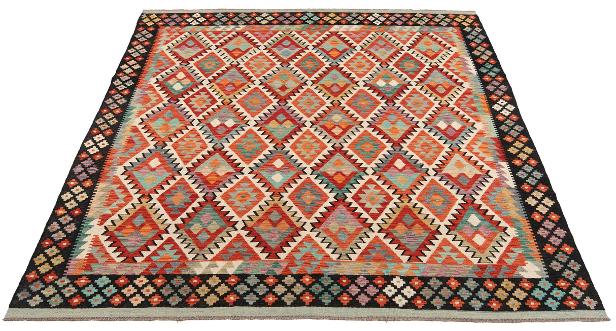 Kilim afgano | 258 x 256 cm