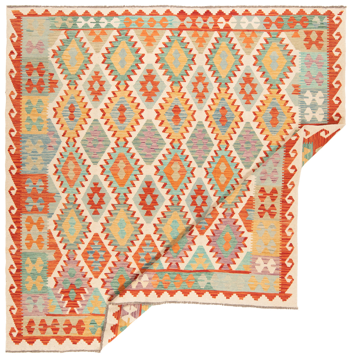 Kilim afgano | 248 x 245 cm