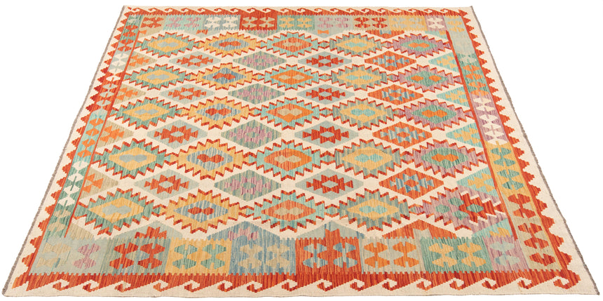 Kilim afgano | 248 x 245 cm