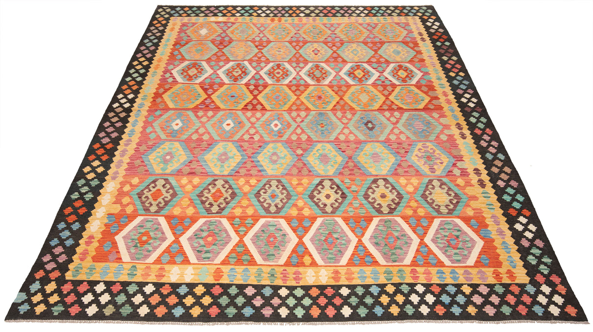 Kilim afgano | 385 x 313 cm