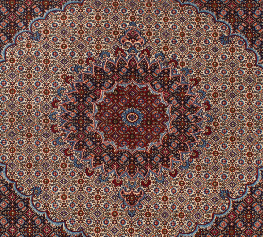 Alfombra Persa Moud | 194 cm Cuadrada