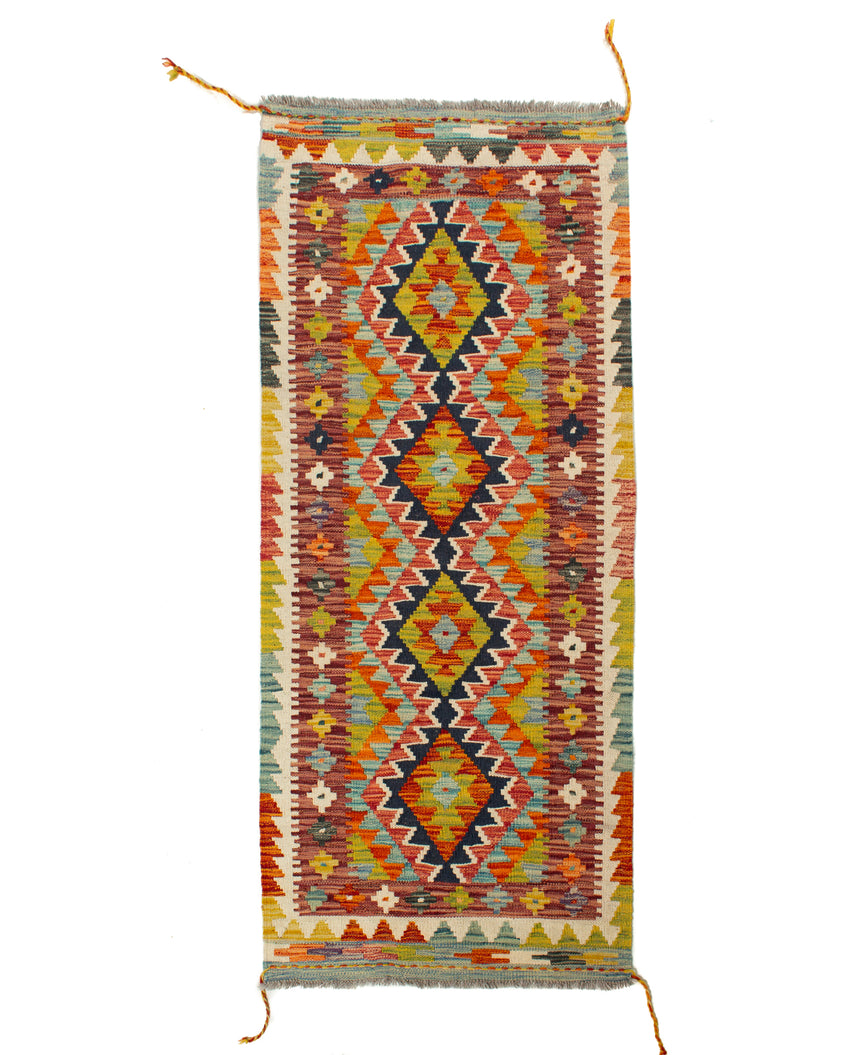 Kilim Afgano | 152 x 65 cm