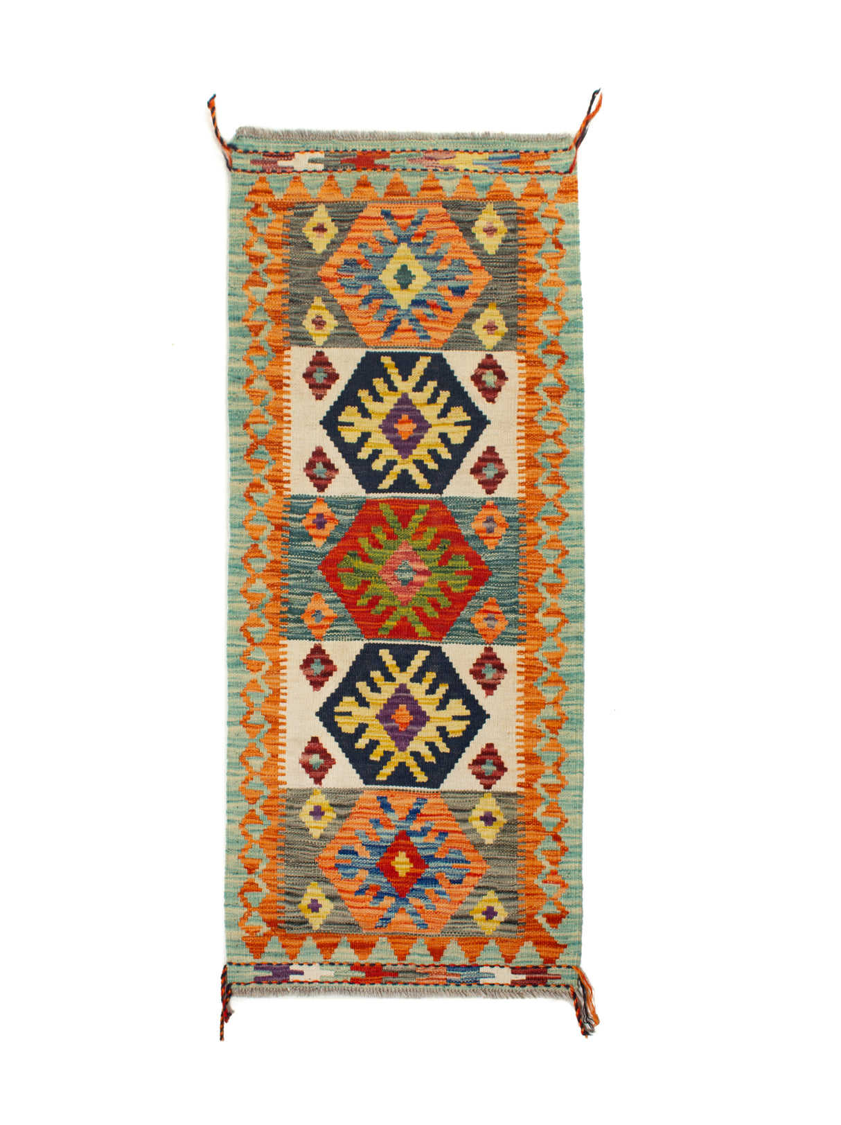 Kilim Afgano | 142 x 58 cm