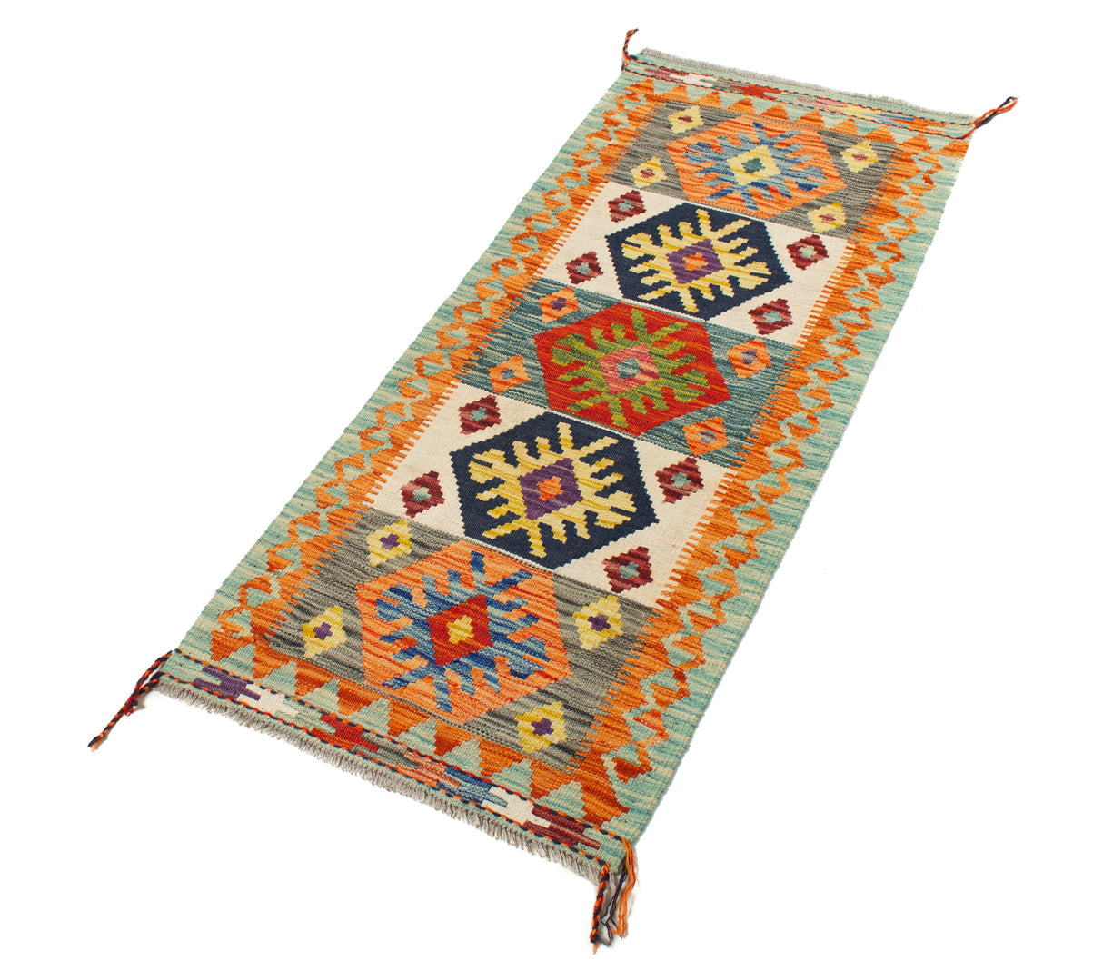 Kilim Afgano | 142 x 58 cm