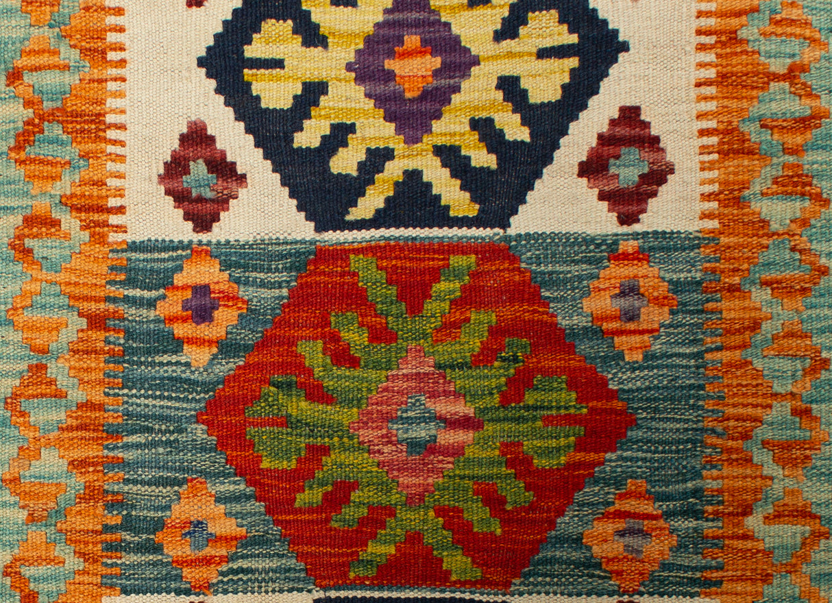 Kilim Afgano | 142 x 58 cm