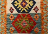 Kilim Afgano | 142 x 58 cm