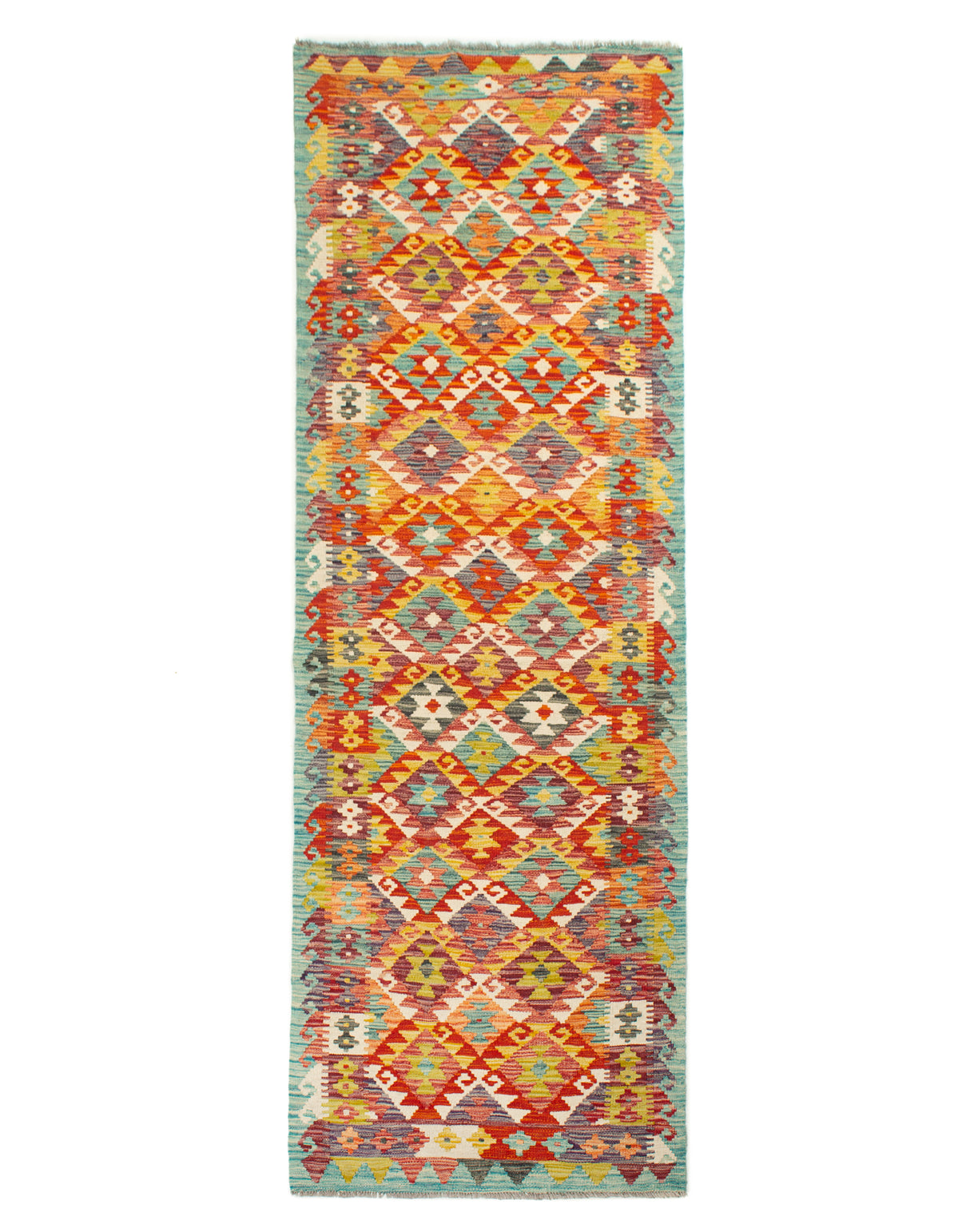 Kilim Afgano | 288 x 80 cm