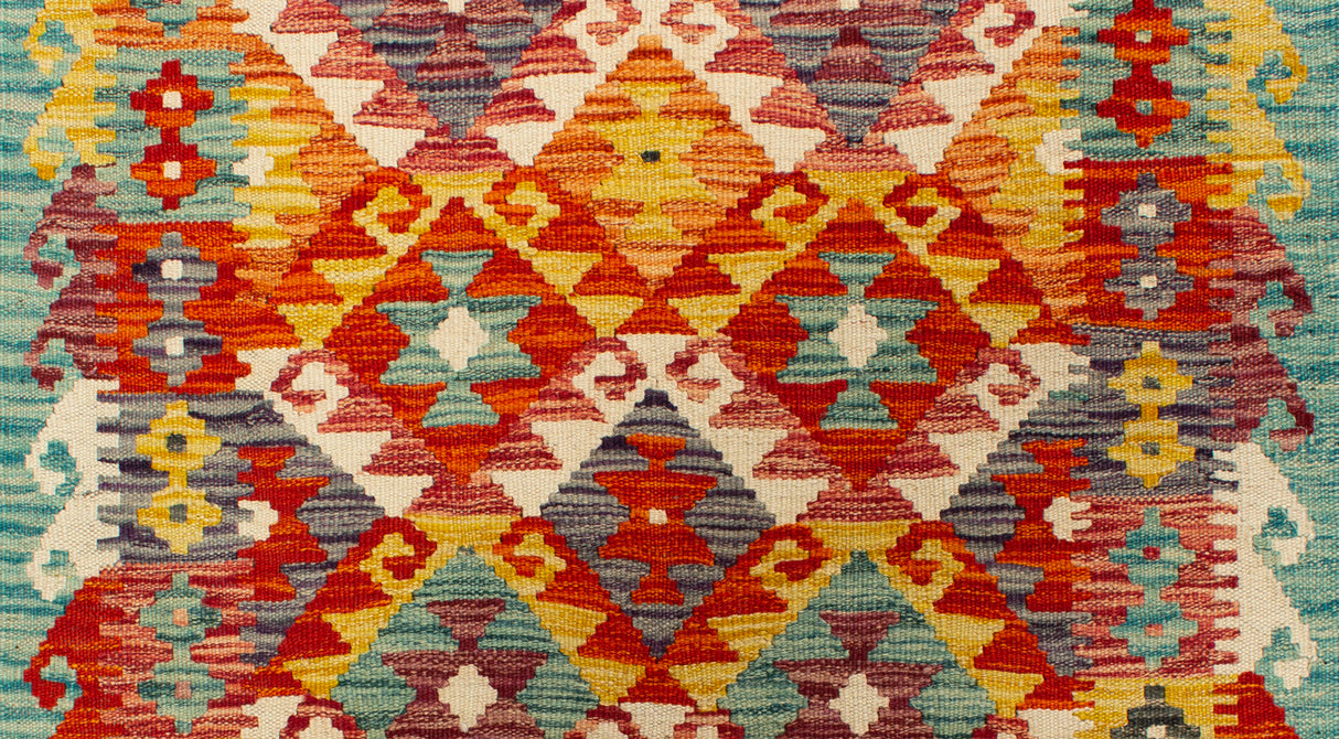 Kilim Afgano | 288 x 80 cm