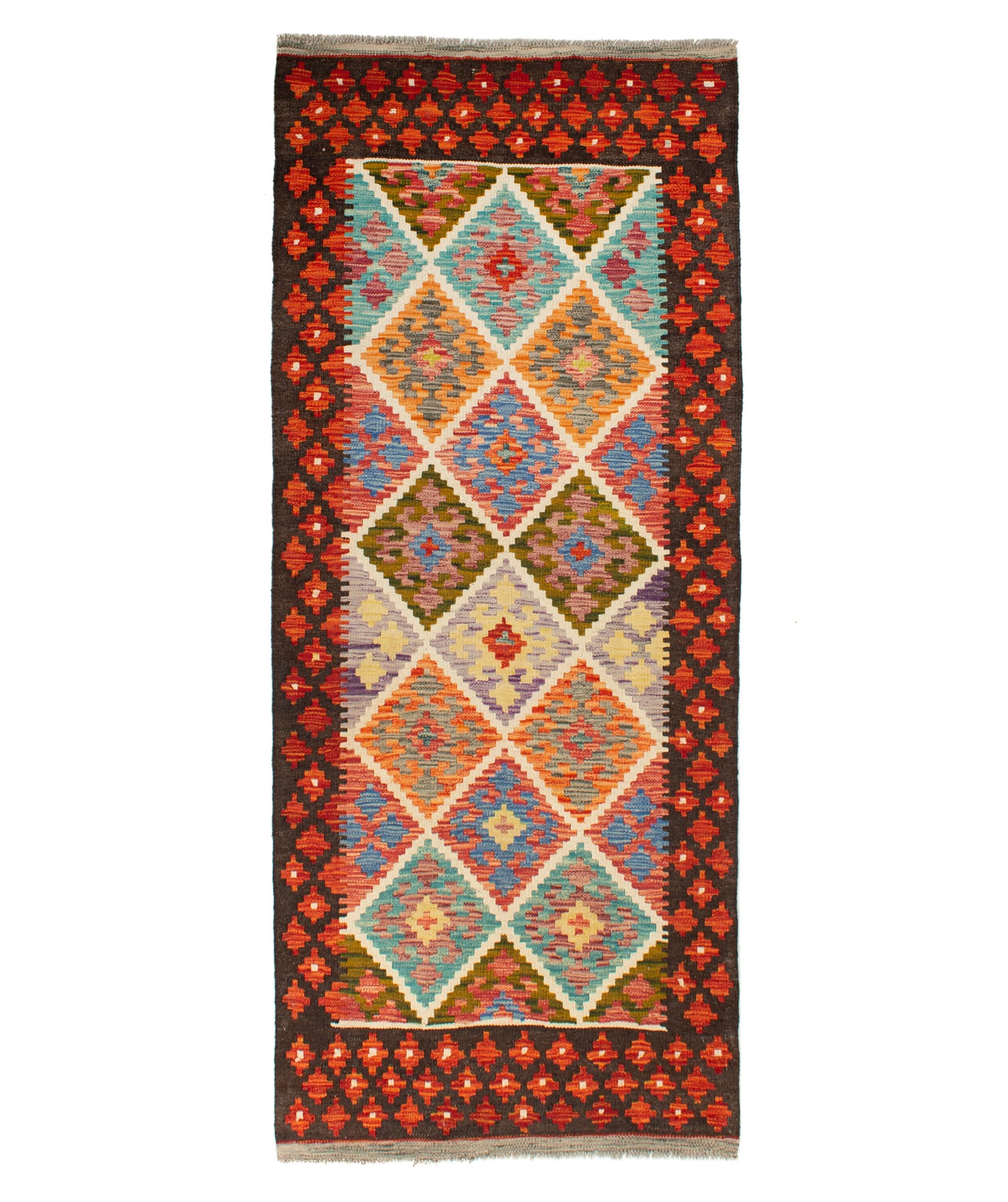 Kilim Afgano | 198 x 86 cm