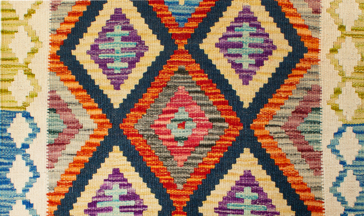 Afghano Kilim | 202 x 61 cm