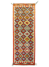 Kilim Afgano | 199 x 65 cm