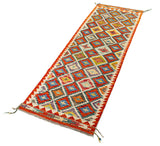 Kilim Afgano | 199 x 65 cm