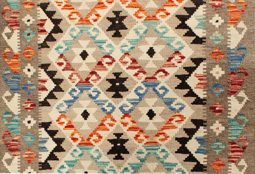 Kilim Afgano | 289 x 85 cm