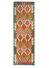 Kilim Afgano | 295 x 83 cm