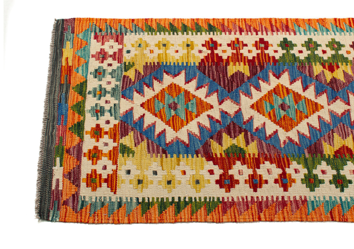 Afghano Kilim | 196 x 65 cm