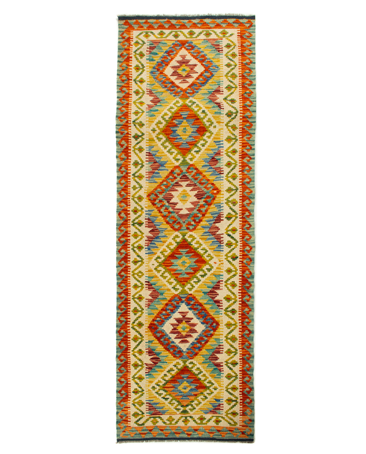 Kilim Afgano | 199 x 65 cm