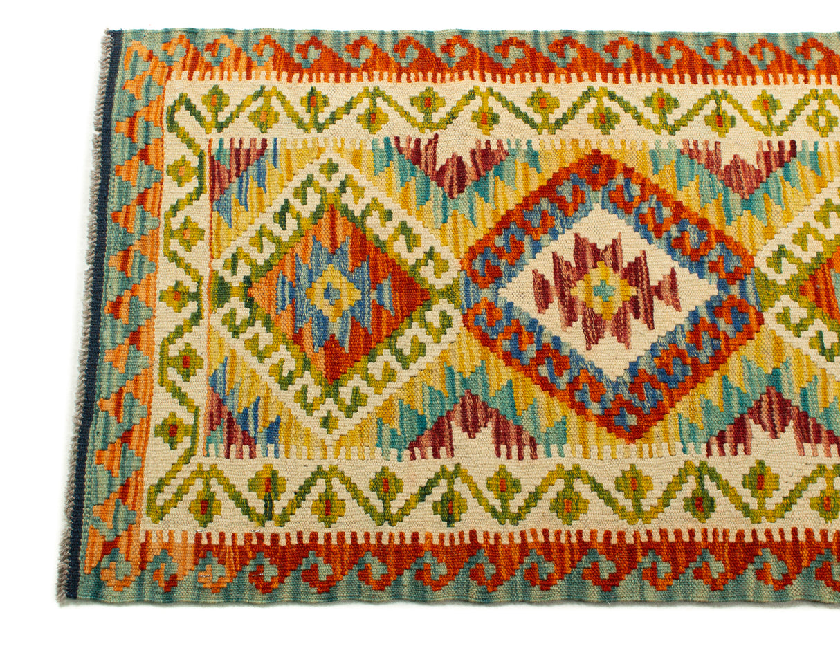 Kilim Afgano | 199 x 65 cm