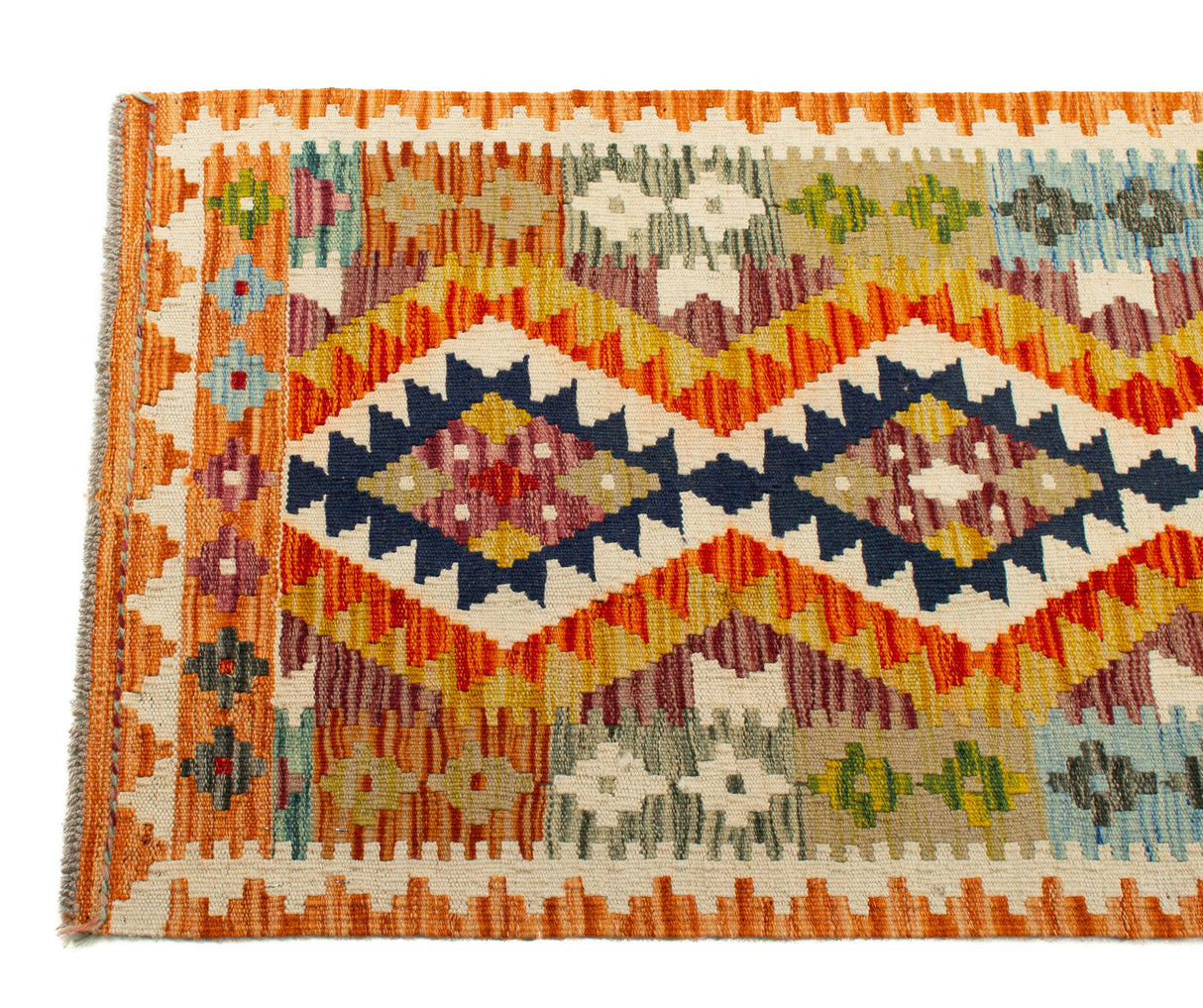 Kilim Afgano | 205 x 64 cm