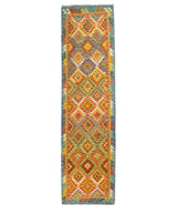 Afghano Kilim | 309 x 81 cm