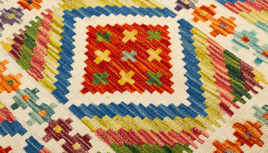 Kilim Afgano | 240 x 82 cm