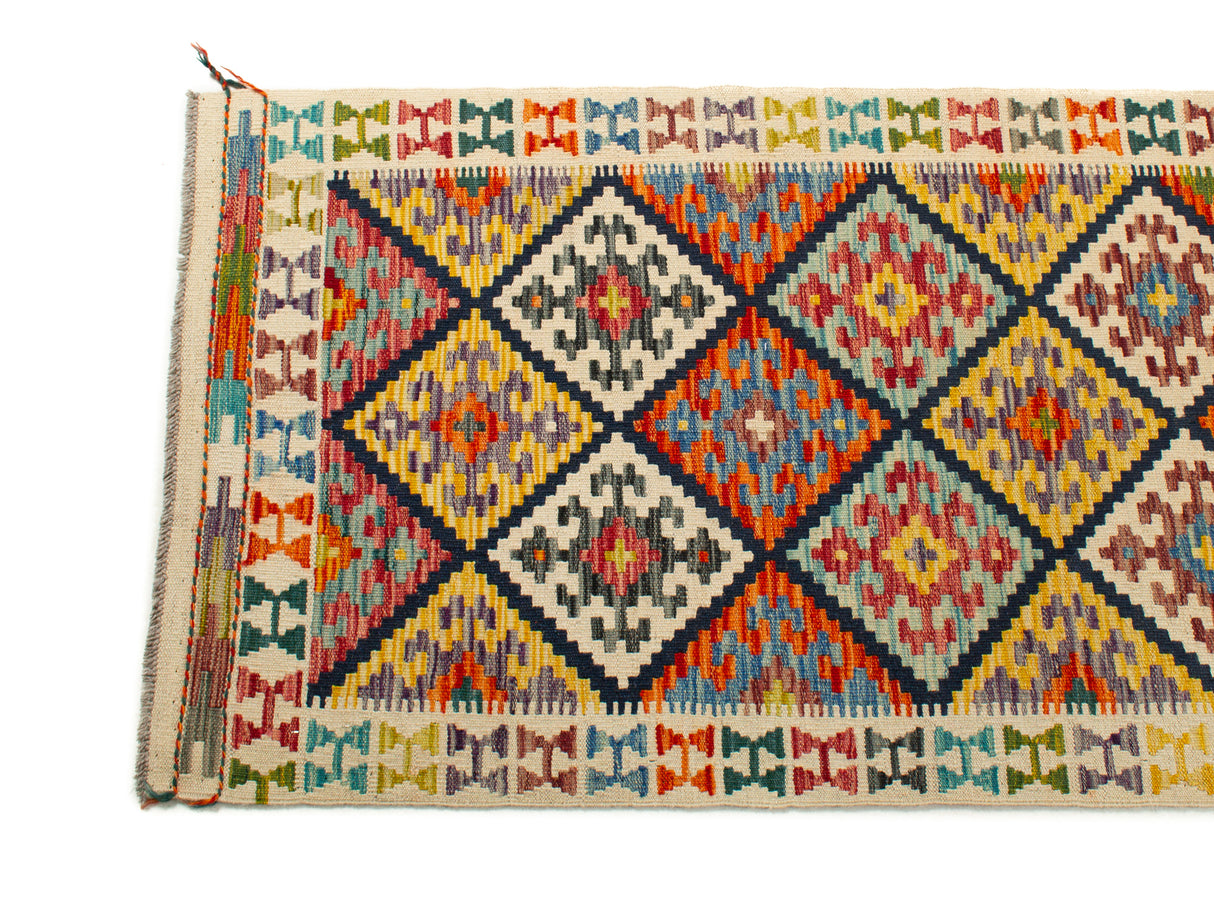 Kilim Afgano | 244 x 81 cm