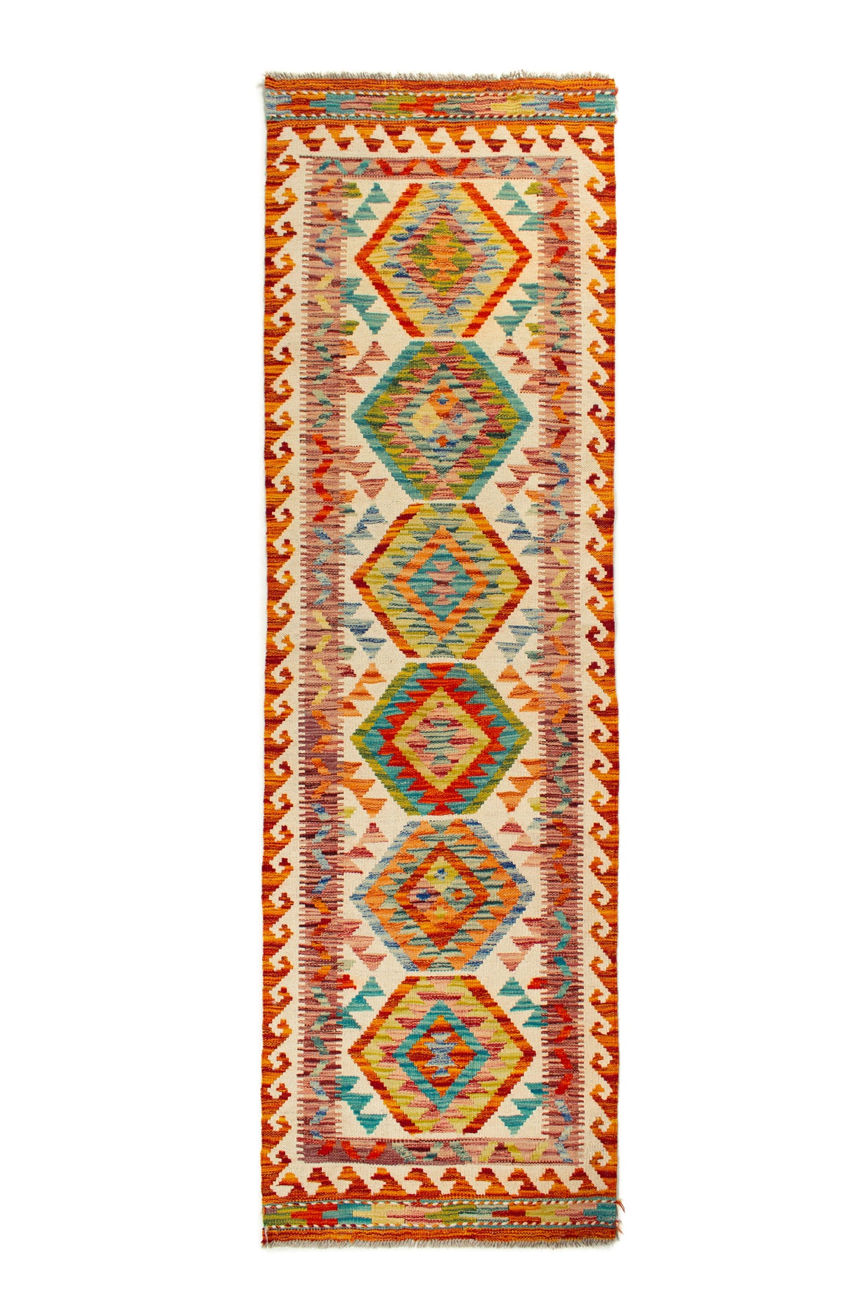 Afghano Kilim | 206 x 65 cm