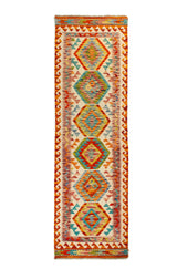 Kilim Afgano | 206 x 65 cm